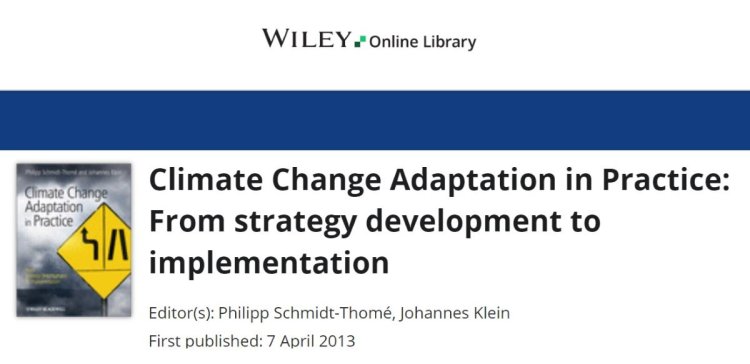 Climate Change Adaptation in Practice: From strategy development to implementation