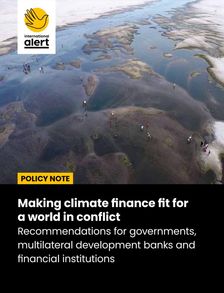 Making climate finance fit for a world in conflict