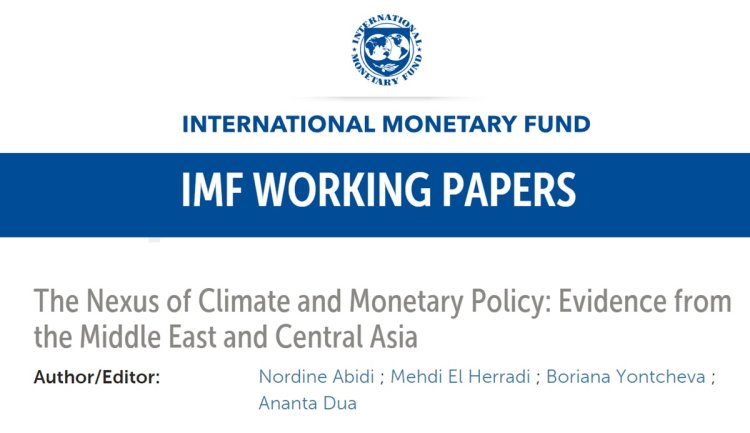 The Nexus of Climate and Monetary Policy: Evidence from the Middle East and Central Asia